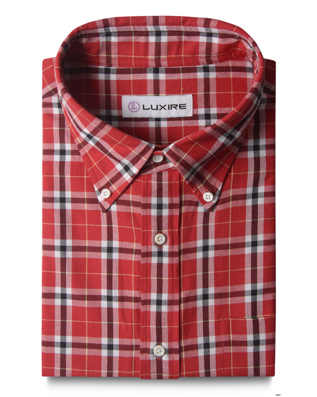 Red Plaid Twill Checks