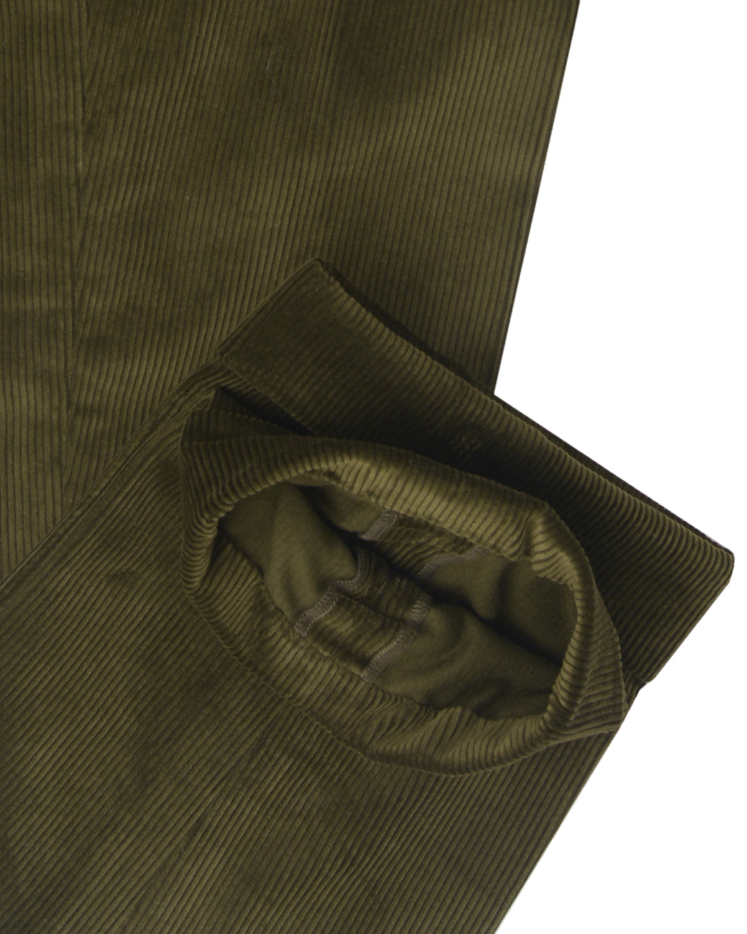 Brisbane Moss Dark Olive Needlecord