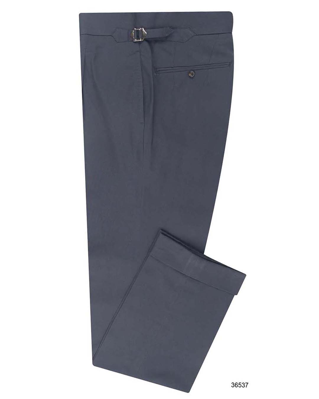 Soft Grey Blue Twill - 1