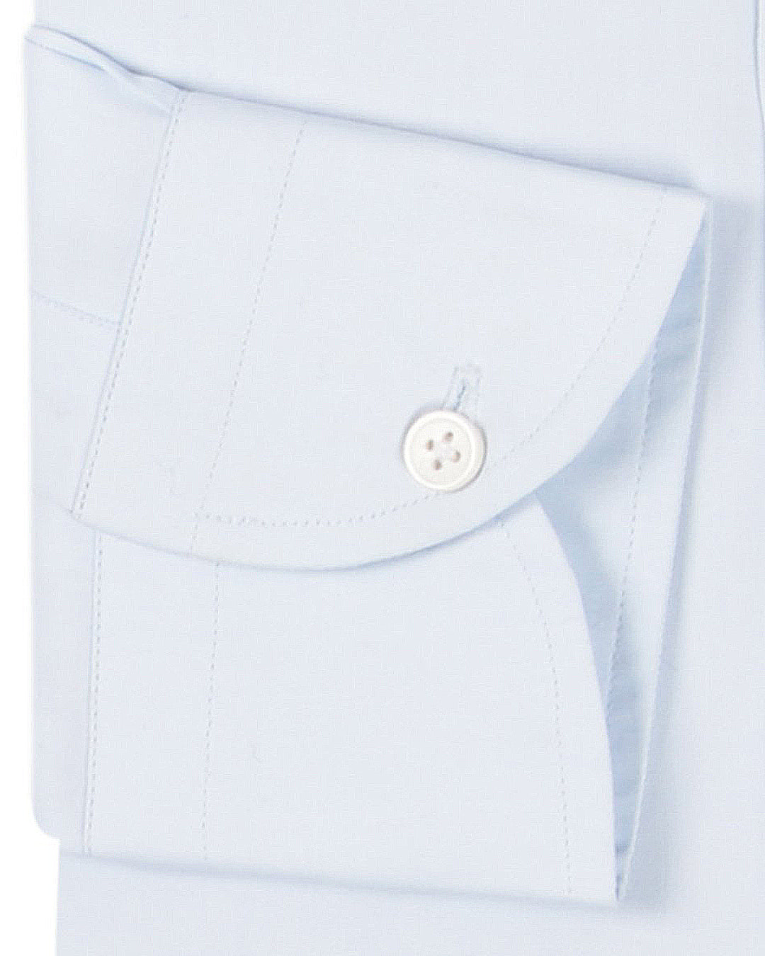 Zegna: Baby Blue Cotton Twill - 3