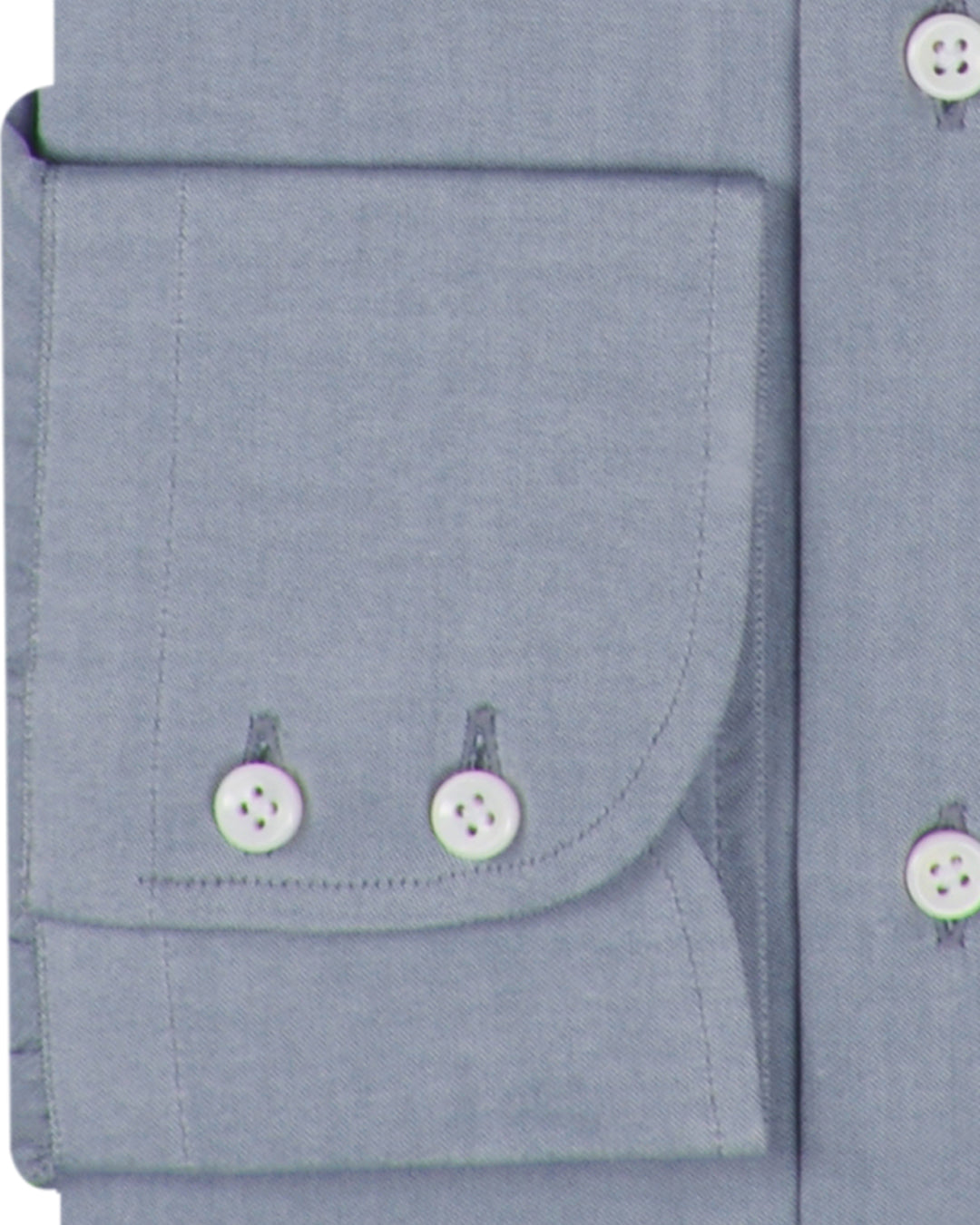 Grey Oxford Dress Shirt - 3