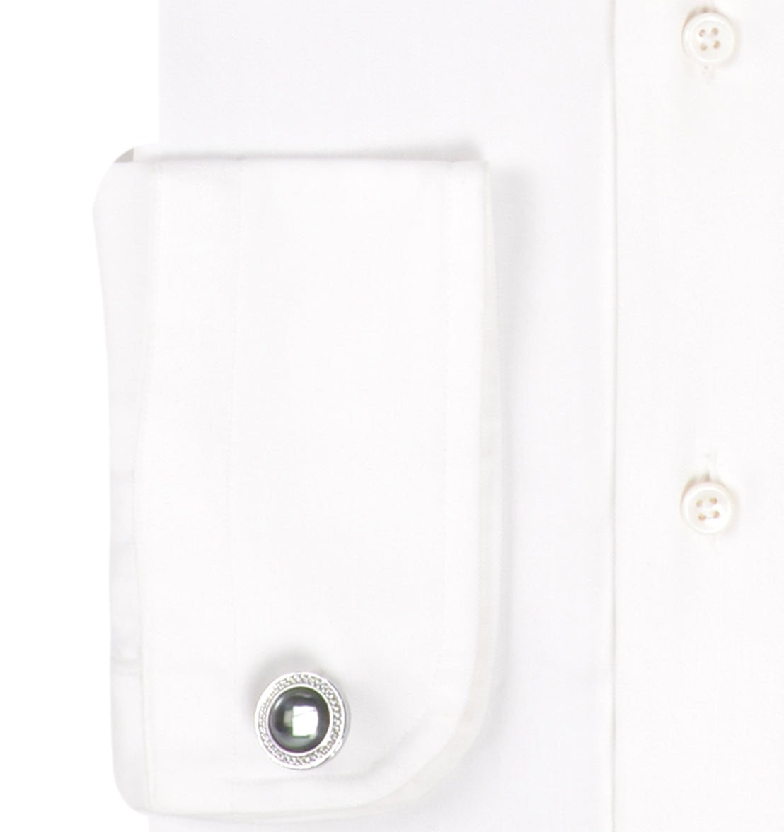 Monti White Soft Dress Shirt - 3