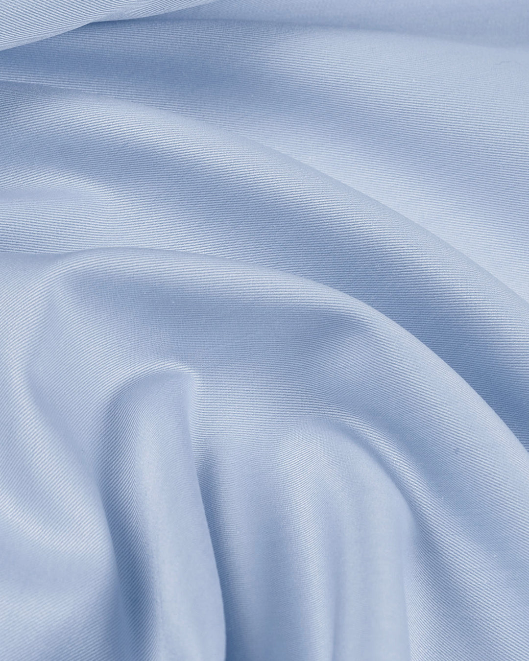Brembana 2-Ply Giza Sky Blue Business Twill Shirt - 5