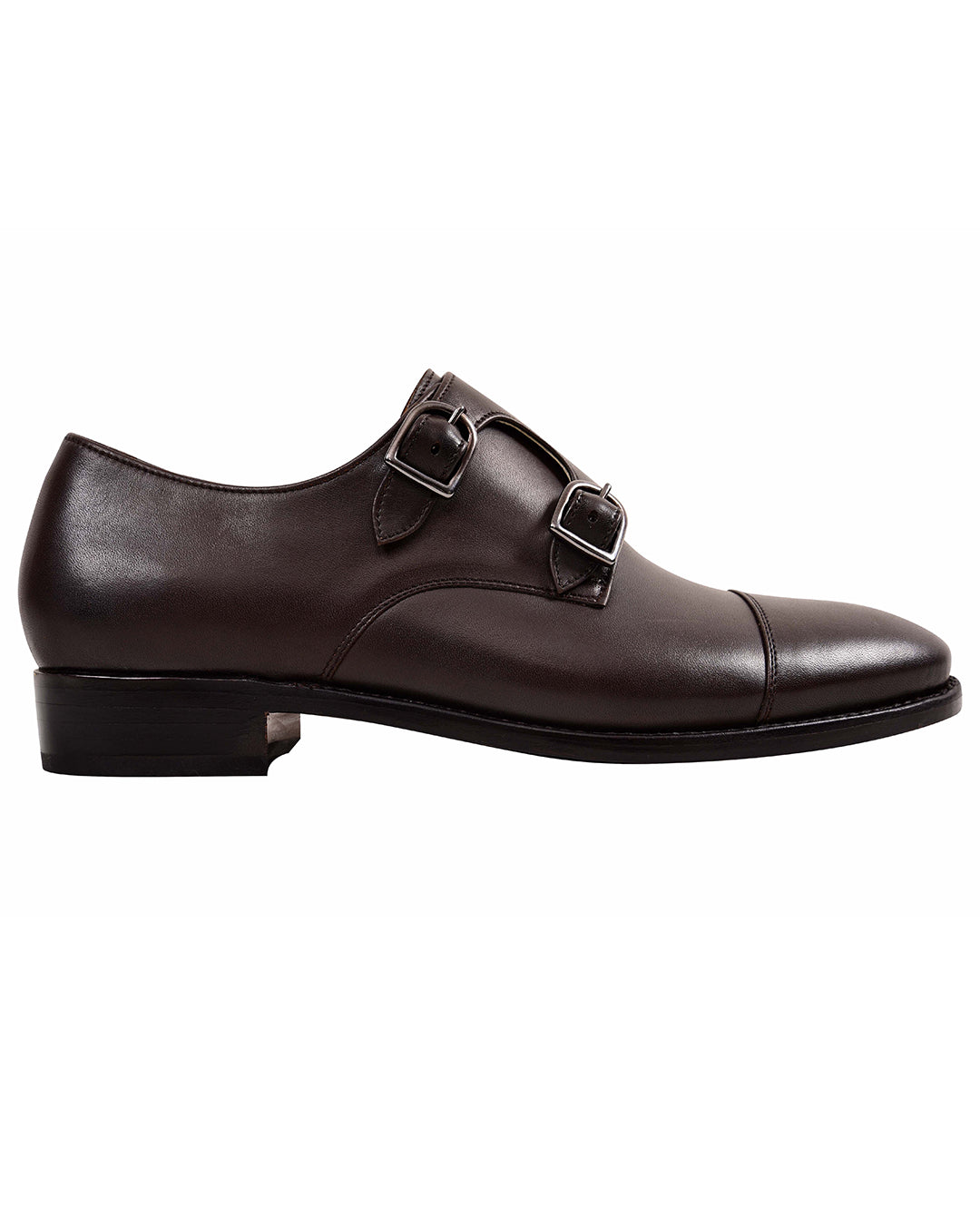 Double Monk Strap Brown