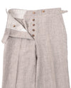 Solbiati Light Brown Linen Dress Pant