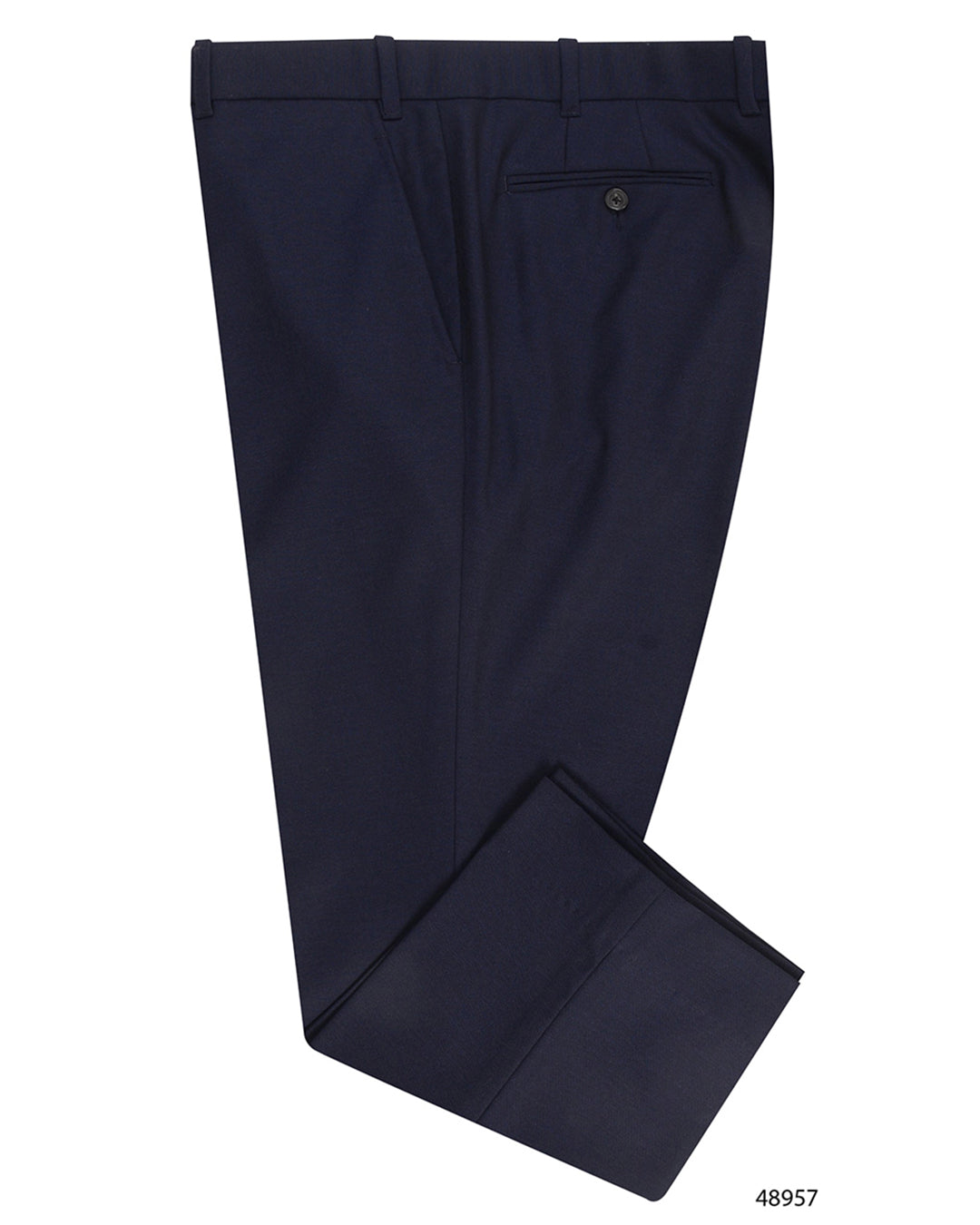 VBC - 4 Ply Tropical Wool: Navy Dress Pant - 1