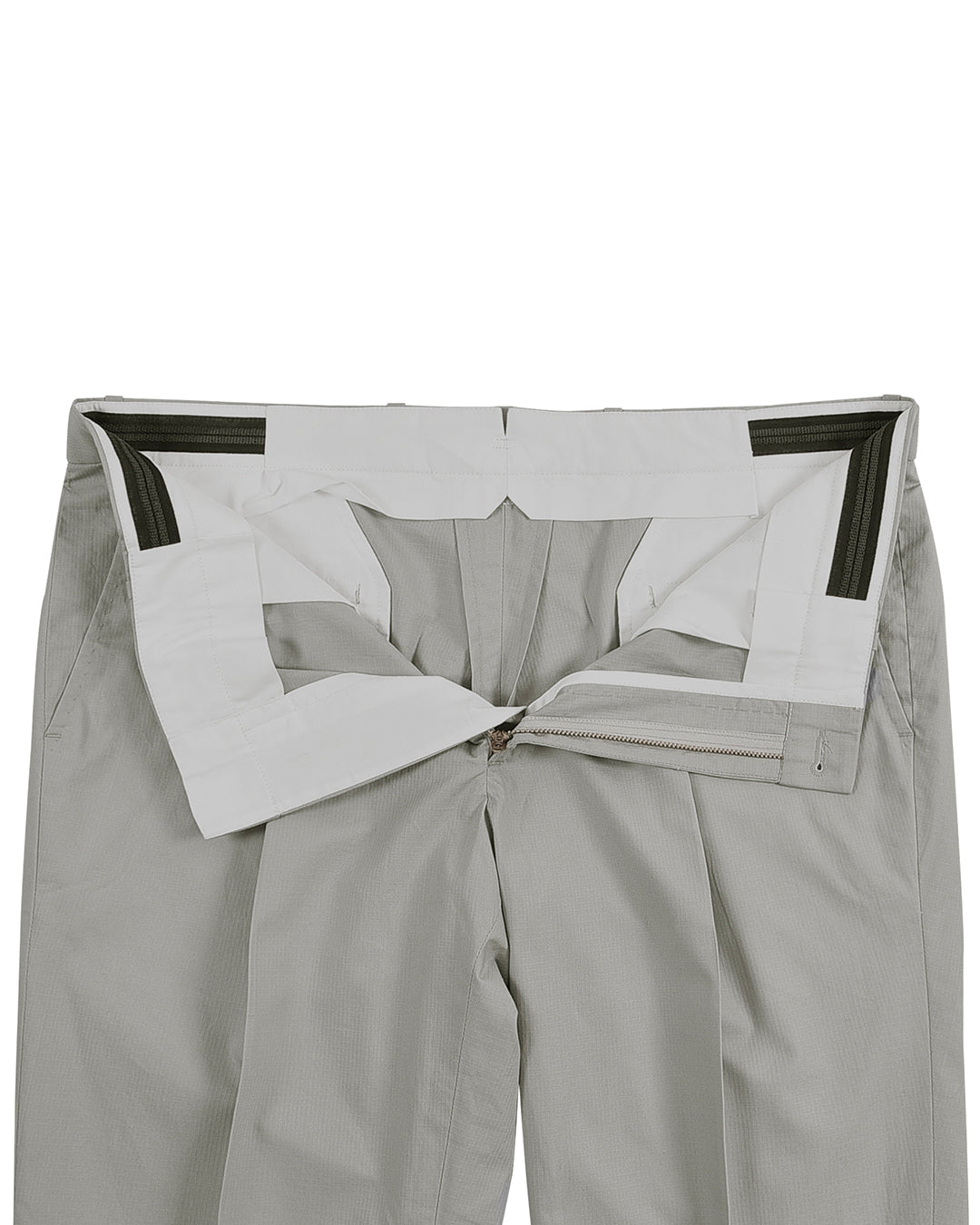 Light Grey Ripstop  Chino Pants - 3