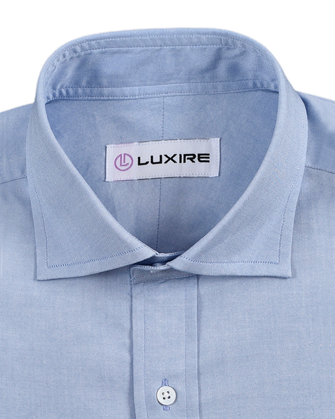 Sky Blue Pinpoint Oxford - 2