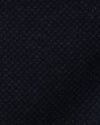 Dark Navy Textured Wool Topcoat