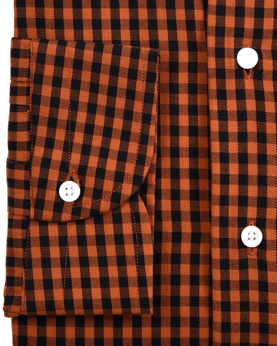 Orange Black Gingham - 3
