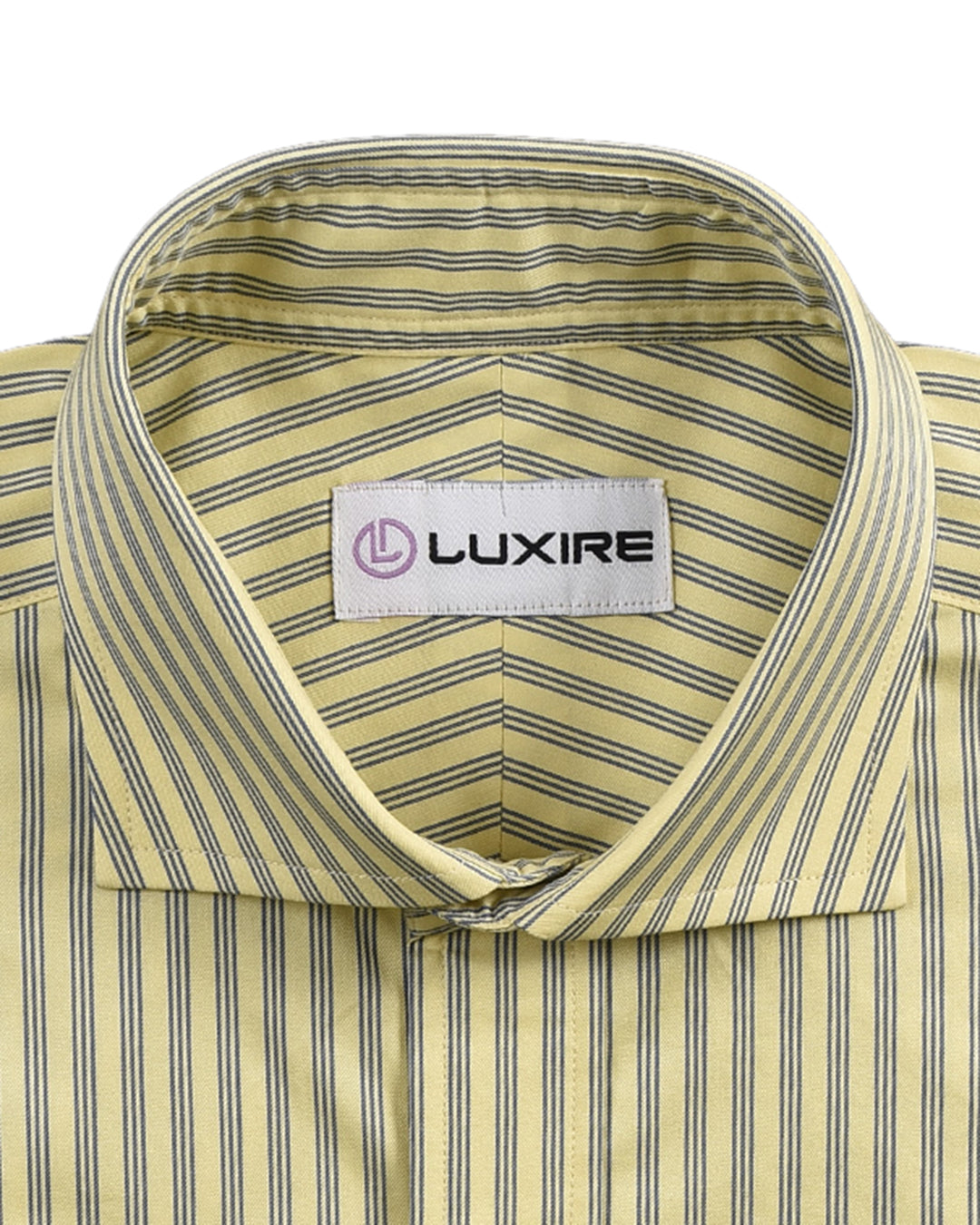 Albini Yellow With Blue Stripes - 2
