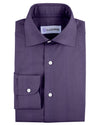Cashmerello Alumo: Dark Purple Cotton Twill