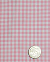 Rose Pink Light Gingham