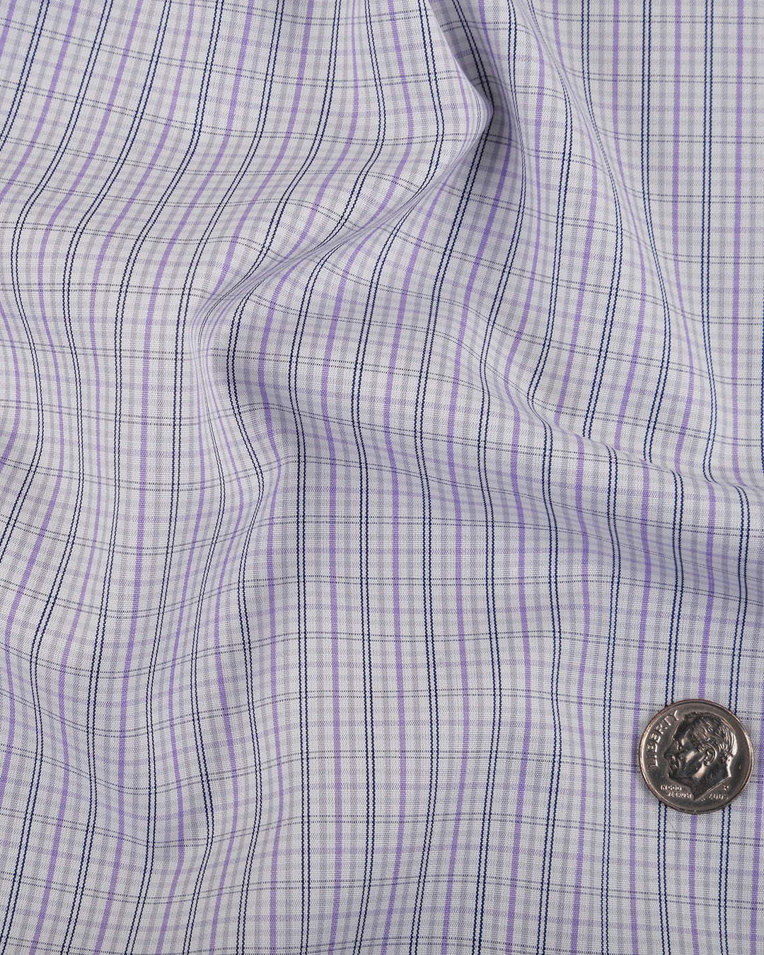 Alumo Navy and Purple Tattersall Checks - 4