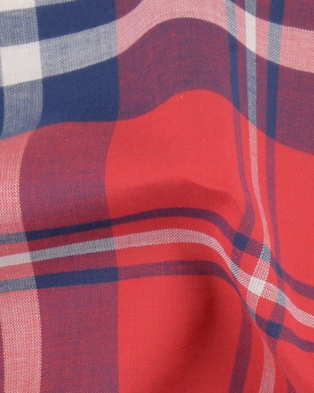 Classic Red Blue Madras Checks