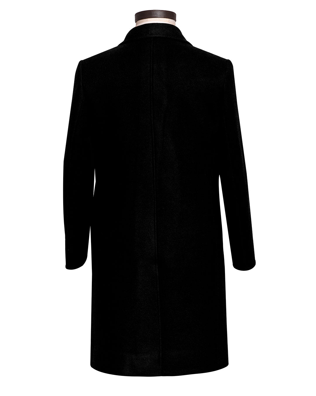 Luxire Wool Black Over Coat - 4