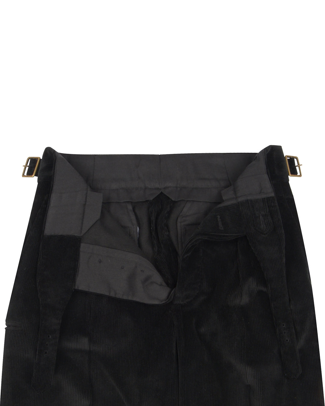 Brisbane Moss Black 10 Wale Corduroy - 3
