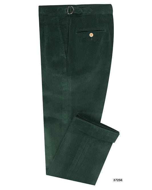 Brisbane Moss Bottle Green 12 Wale Corduroy