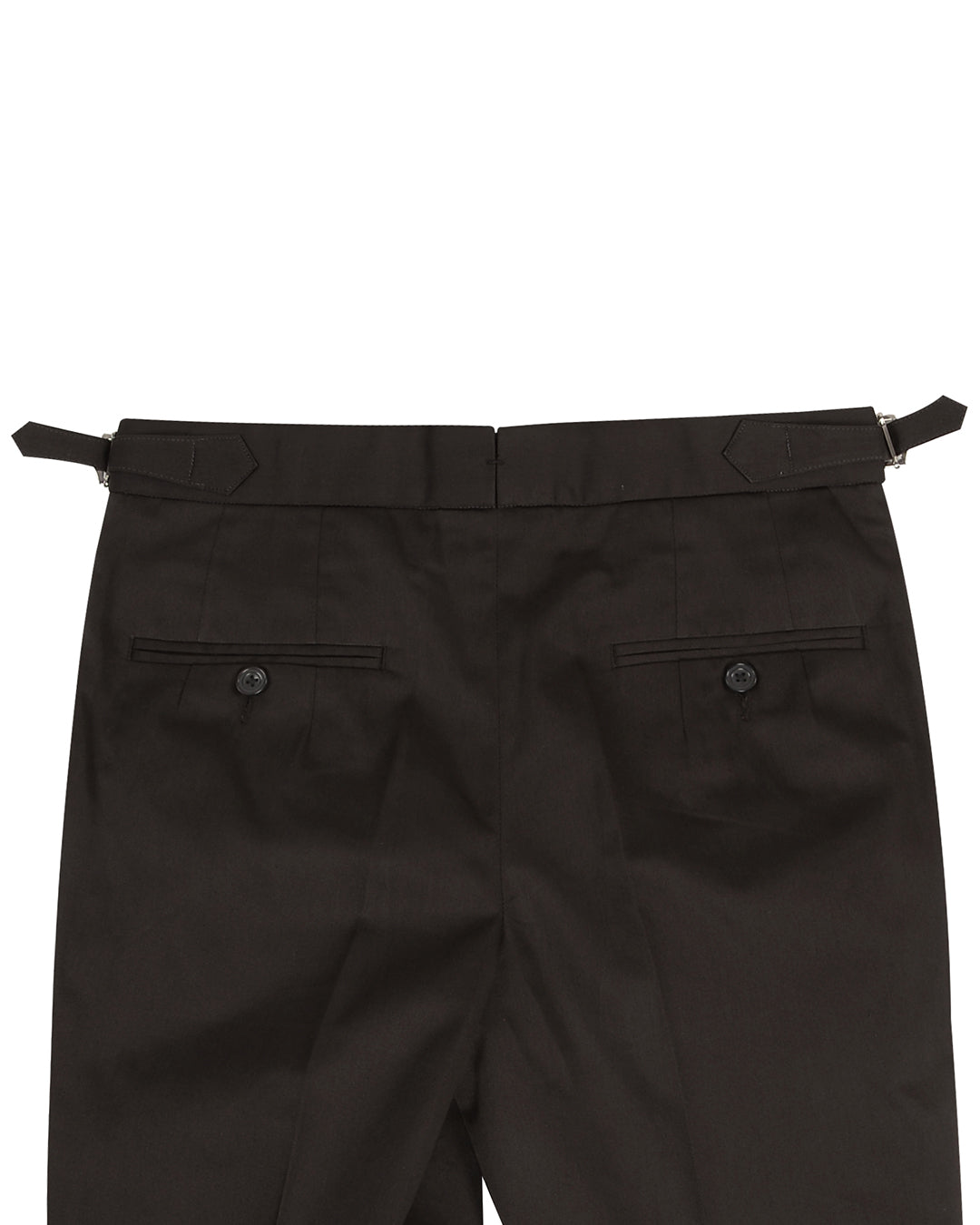 Chocolate Brown Soft Plain Chinos - 6