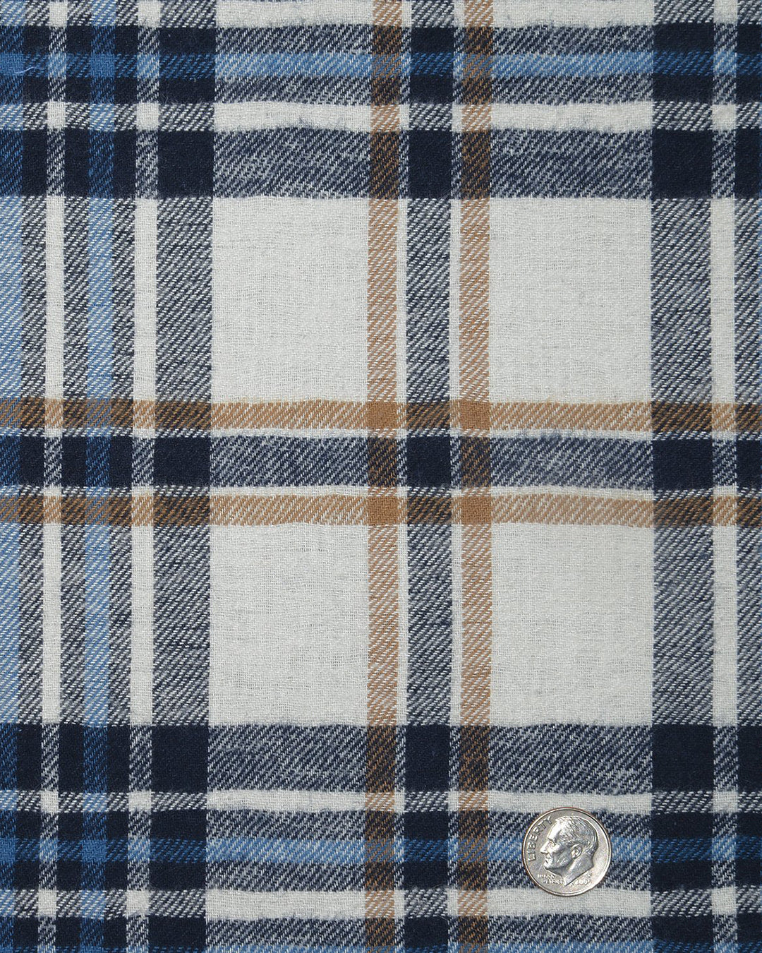 Blue &White Tartan Checks Work Shirt