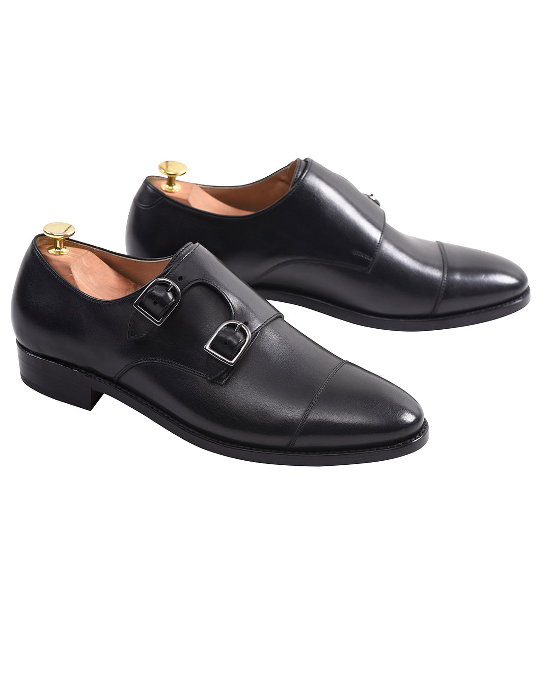 Double Monk Strap Black - 5
