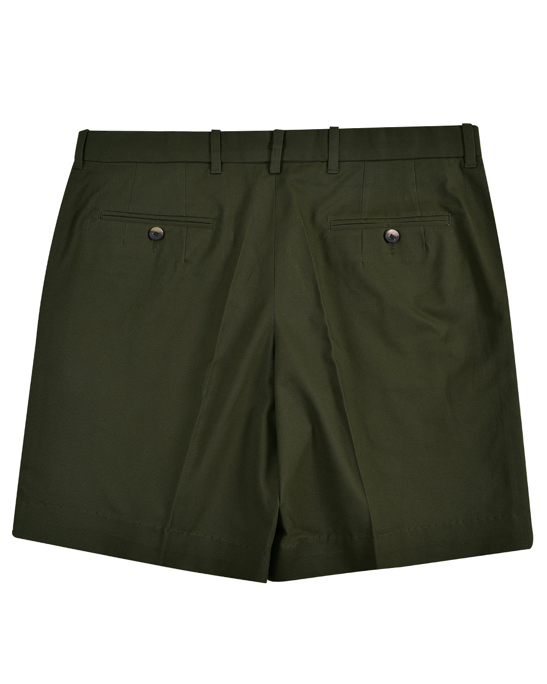 Genoa Chino: Olive Green Shorts - 4