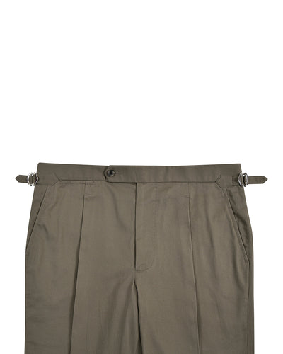 Fresco Soft Light Brown Twill Dress Pant