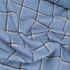 Cap Tweed in Blue Windowpane