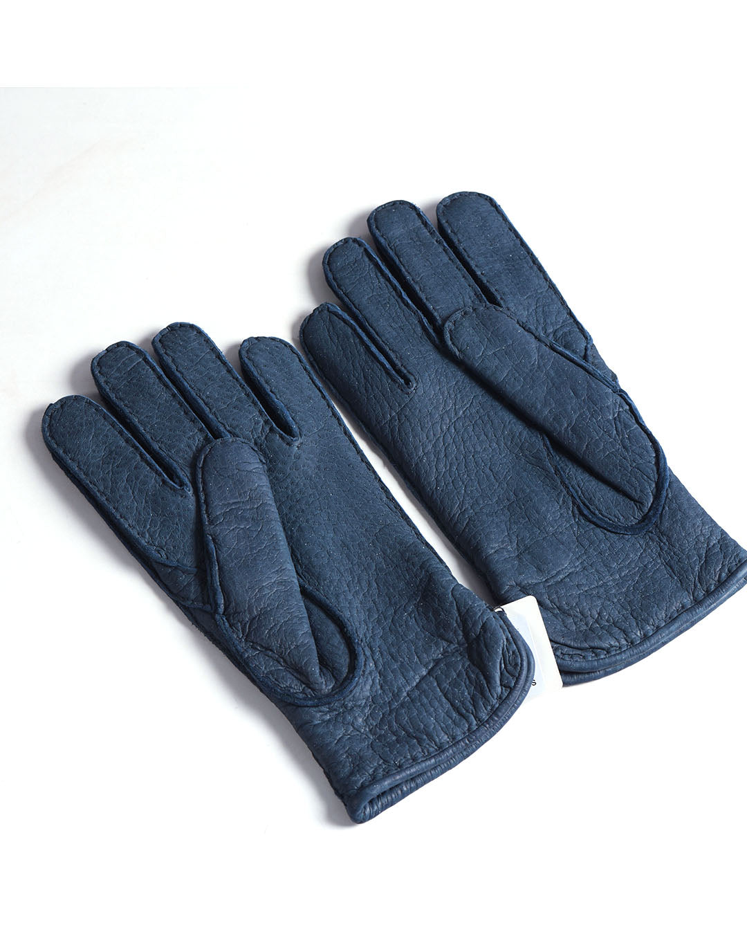 Peccary Gloves - Cashmere lined - Navy - 1