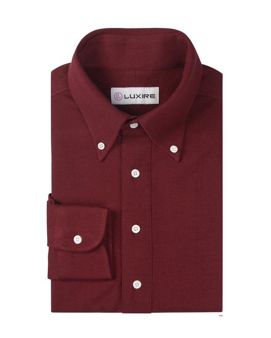 Polo Plain Maroon