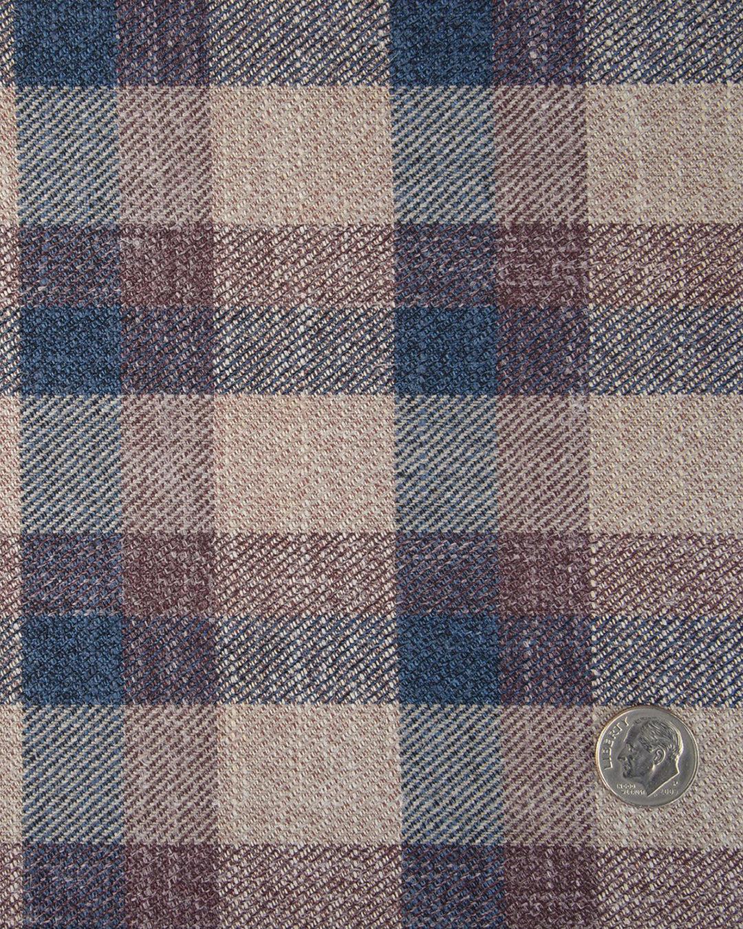 EThomas Light Peach Blue Voilet Checks  Jacket - 3
