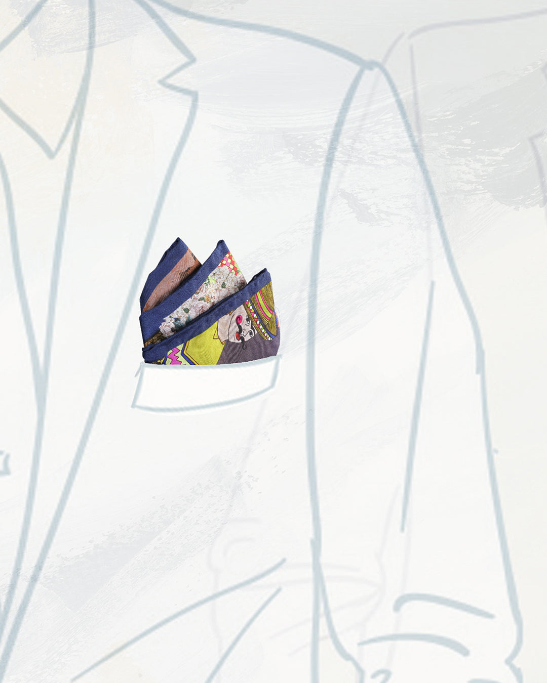 Pocket Square-Fairy Love - 4