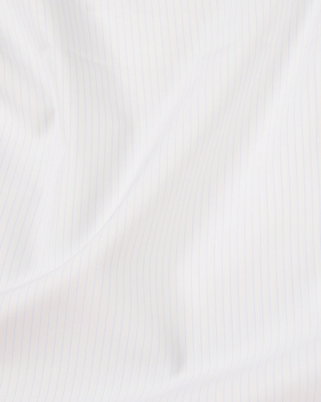 Brembana White Skyblue Pinstripes Shirt