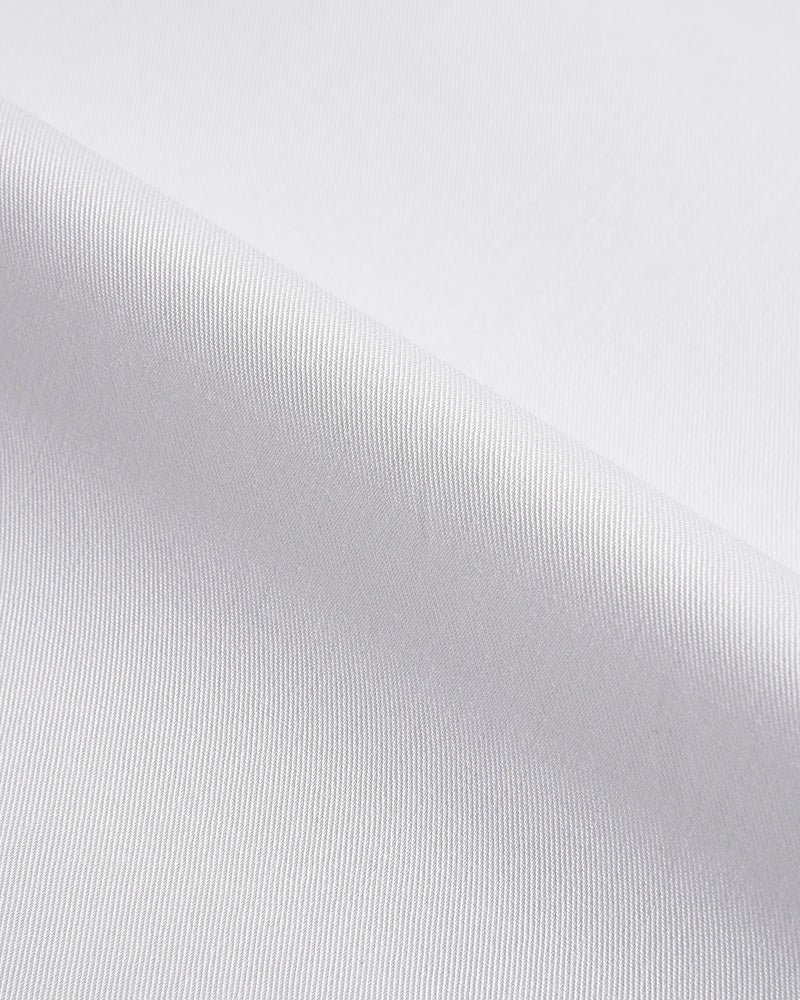 Fine White Twill Shirt