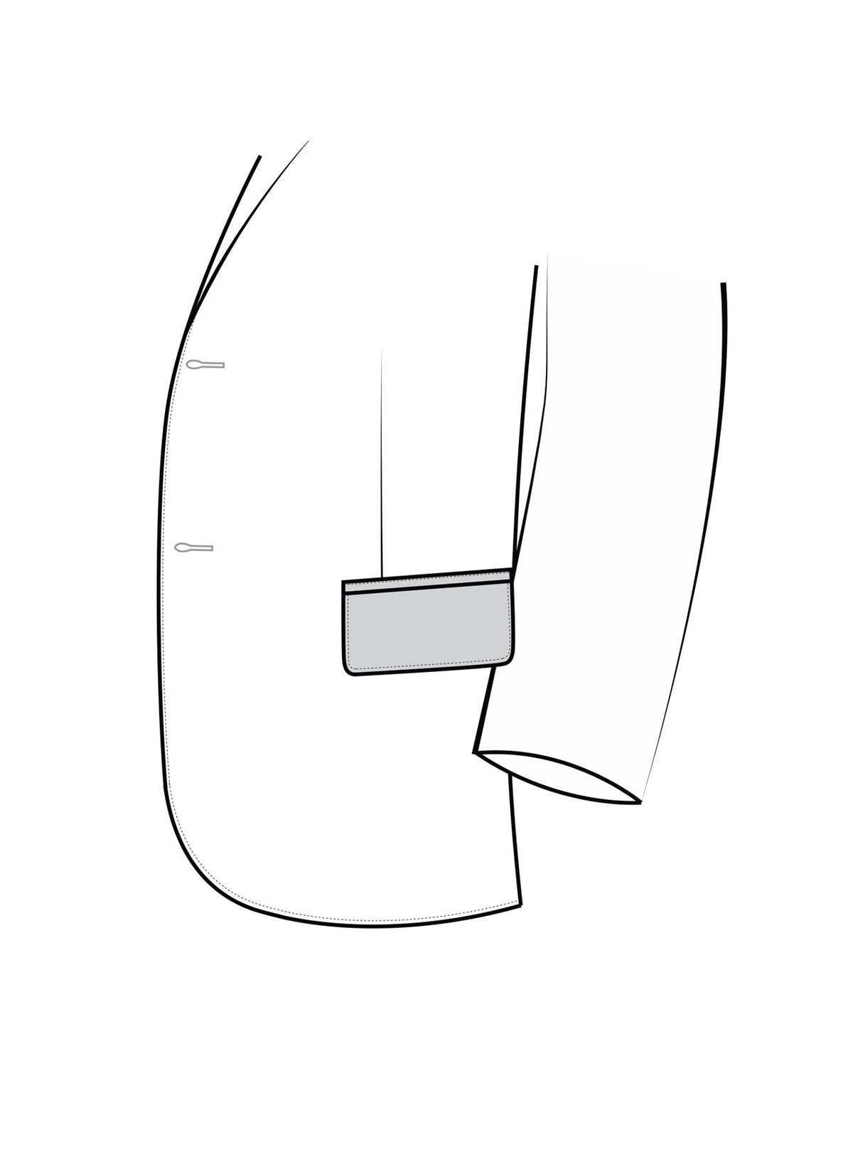 Hidden Internal Product: Hip Pocket Standard Styles - 2