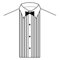 Front Bib Pleated