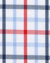 Red Navy Big Tattersall Shirt