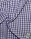Purple Blue Mini Gingham