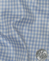 Zegna Light Blue GinghamTwill