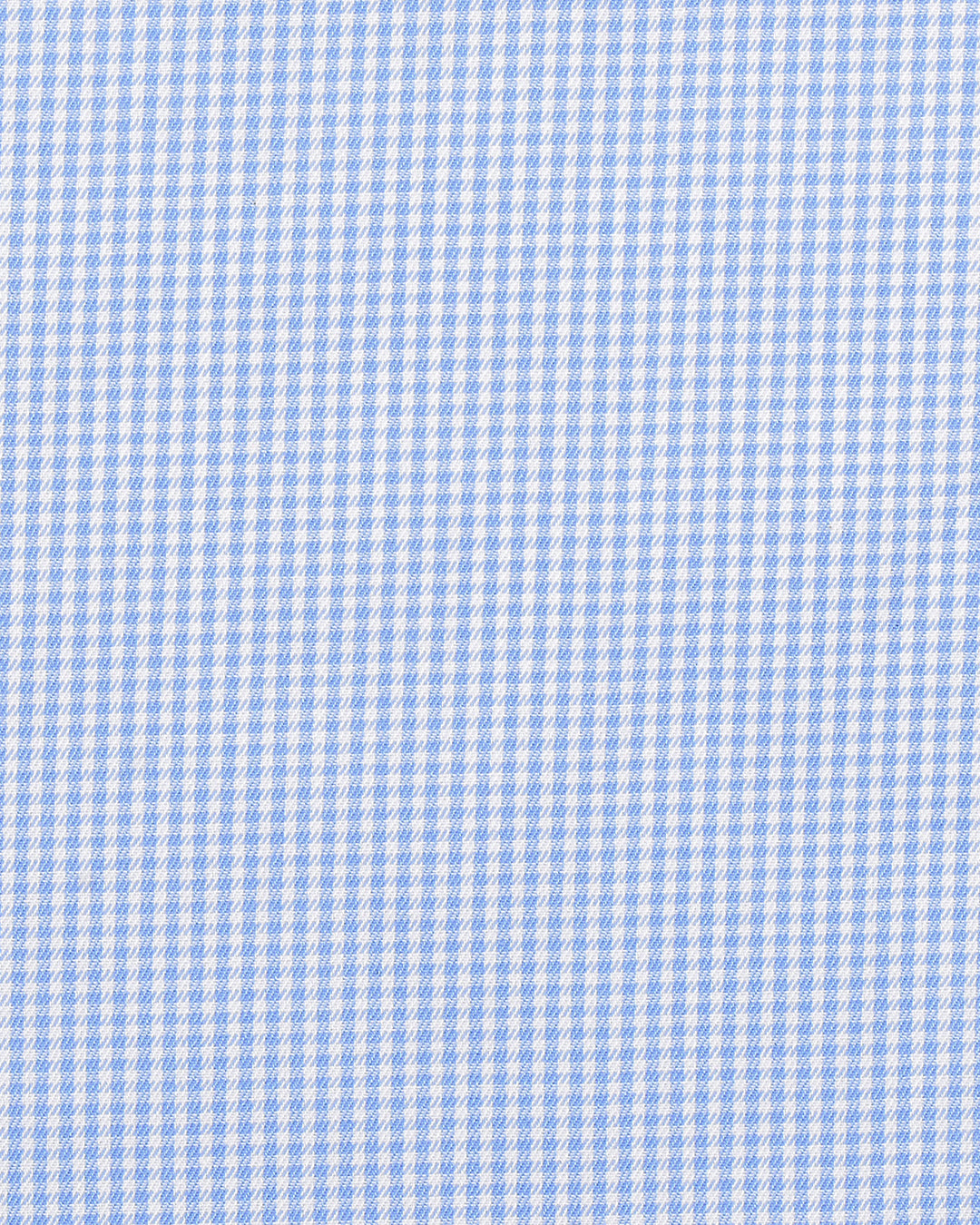 The Finest - Blue Micro Gingham Twill 300/4