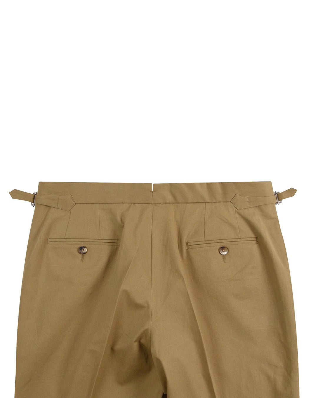 Golden Khaki Twill Dress Pant