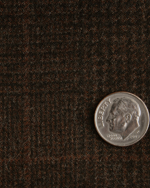 Minnis Flannel: Brown Glen Check Jacket
