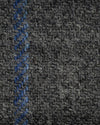 Holland & Sherry Tweed Wool Blue Sky Blue on Darkgrey