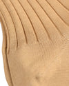 Bresciani  Cotton Rib Socks-Avana