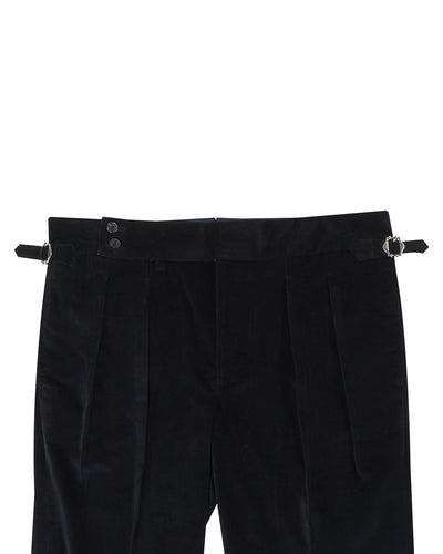 Midnight Black Corduroy 20 Wale