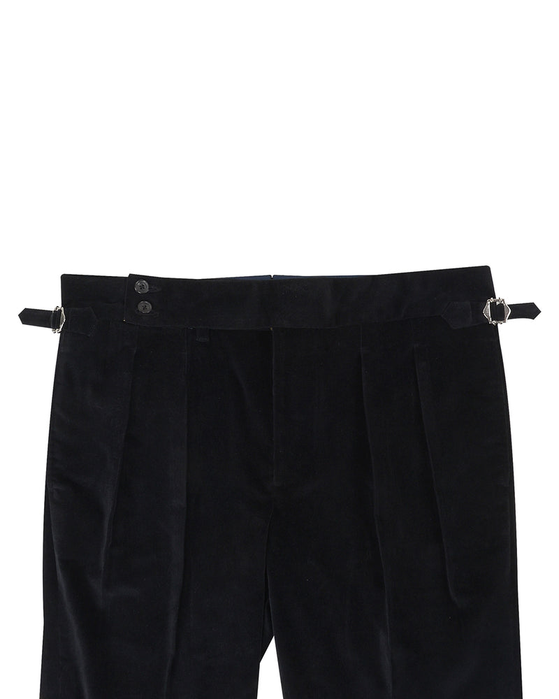 Midnight Black Corduroy 20 Wale