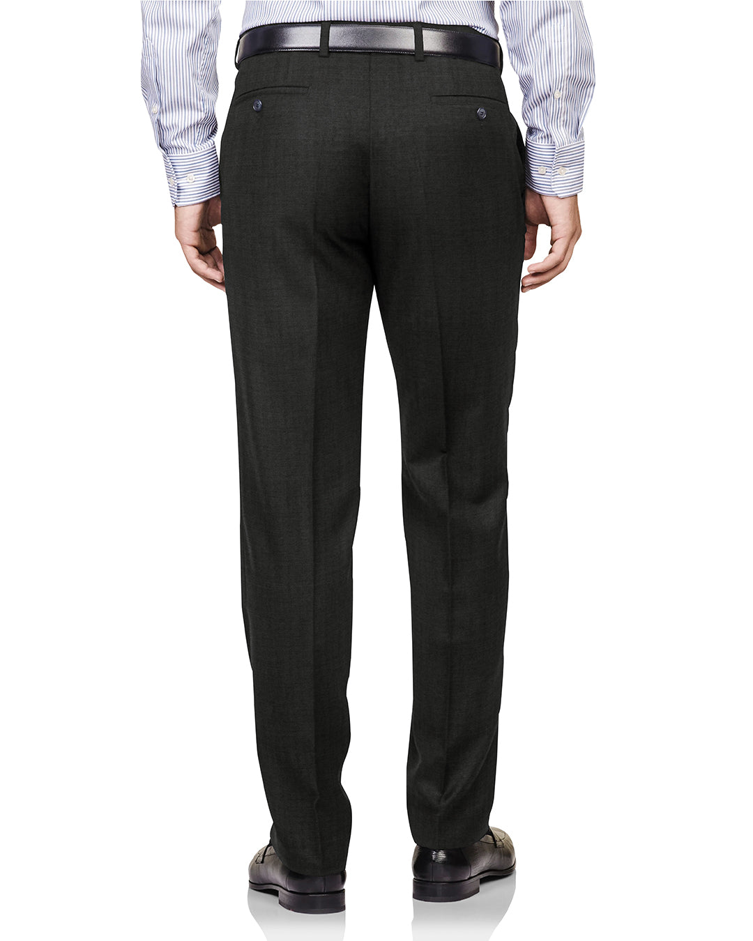 Minnis Fresco-Grey & Black Plain - 3