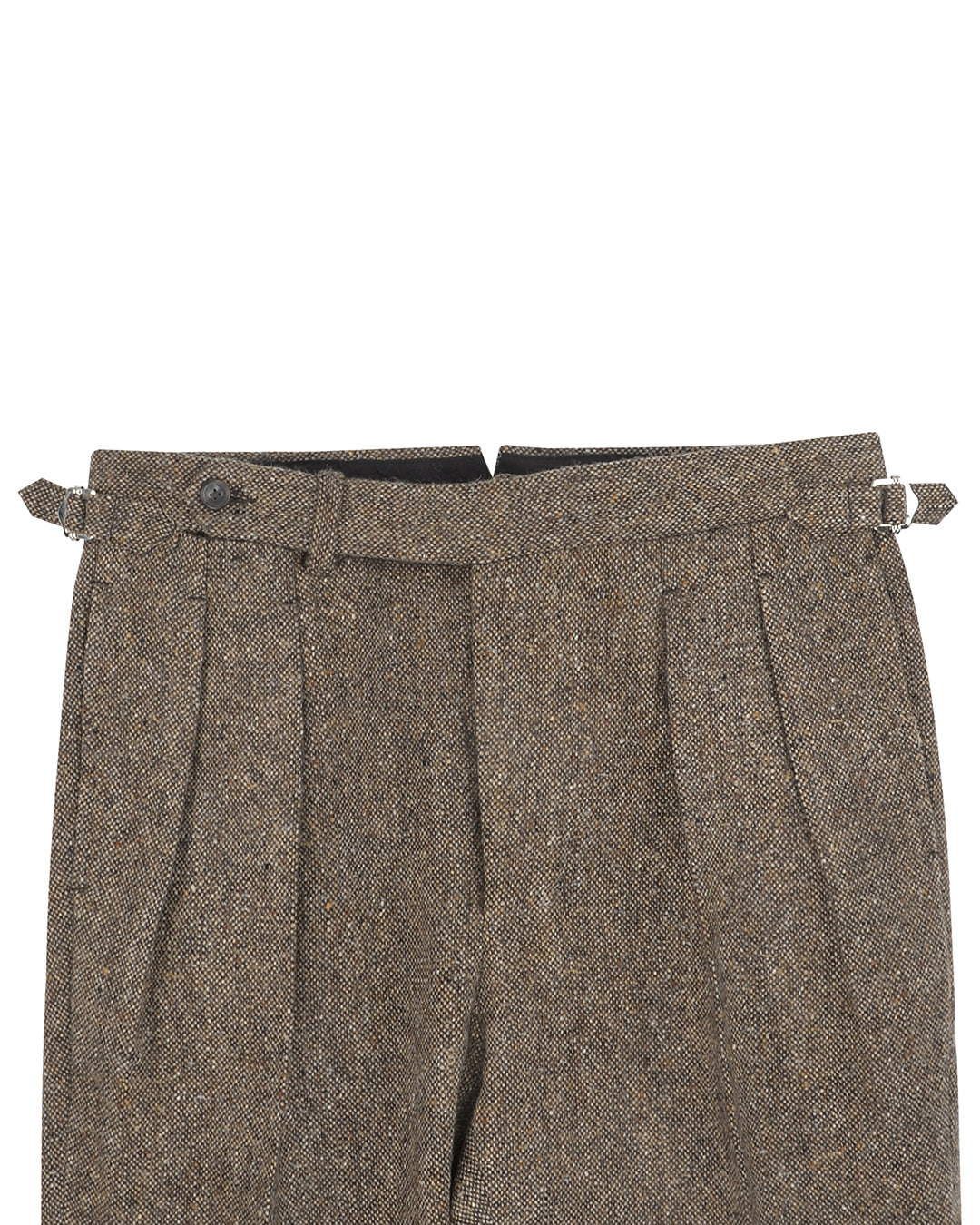 Molloy Plain Donegal Tweed Pants - Fawn