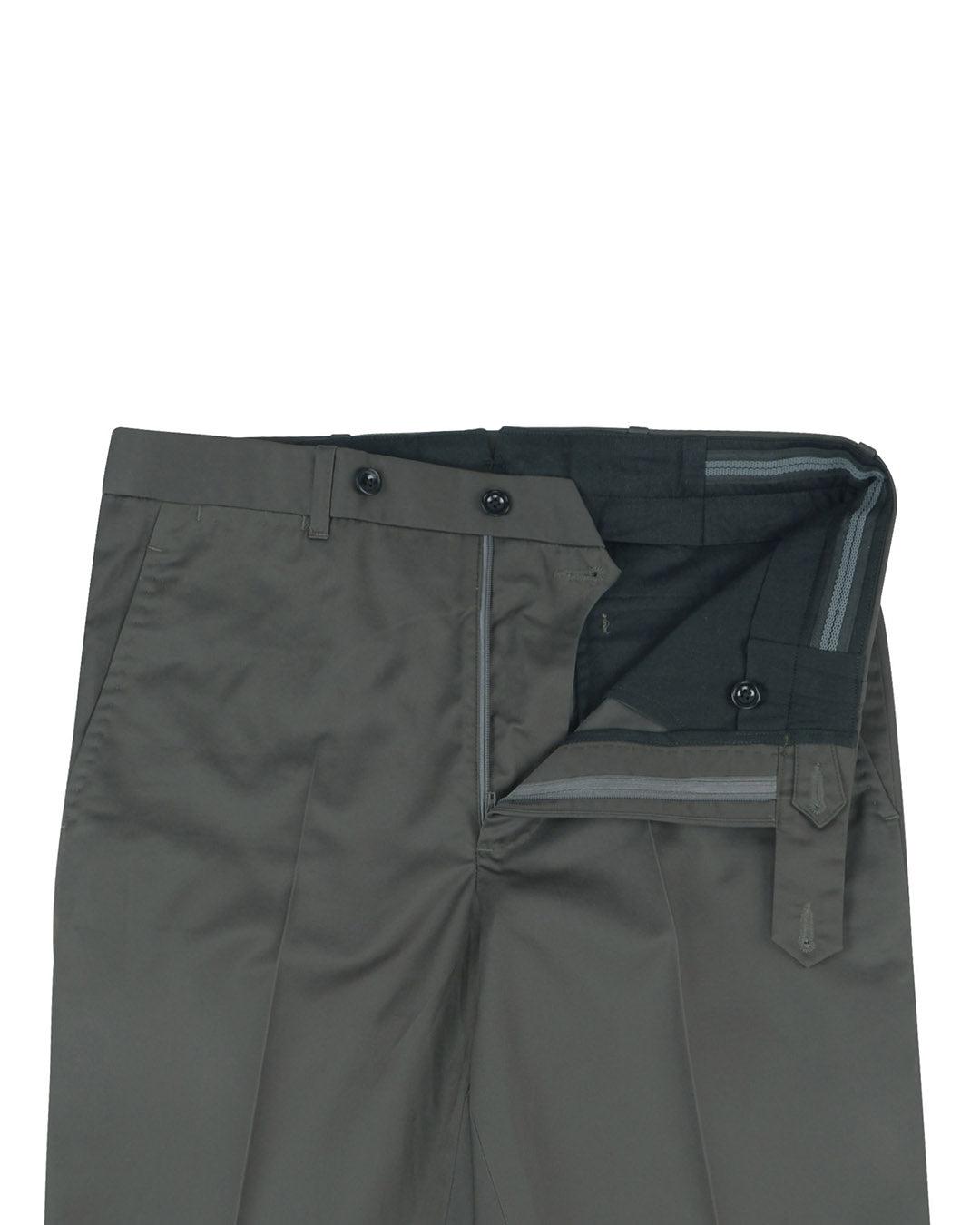 Olive Grey Soft Chino