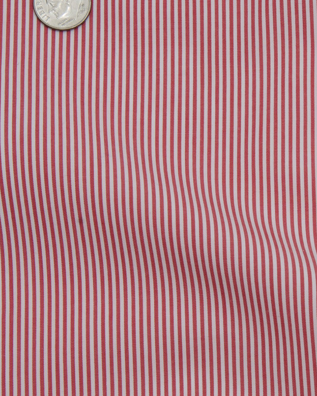 Albini Red Pencil Stripes